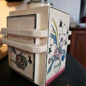 Signed Vtg Robert Lallemant  Authentic Vintage Vase ..see Artist's website Firm$